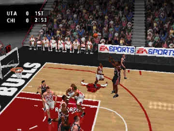 NBA Live 99 (US) screen shot game playing